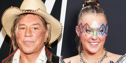 Mickey Rourke/JoJo Siwa